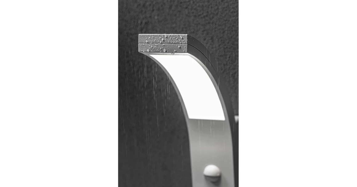 Kép 5/11 - Lámpa Fali lámpa PARIS mozgásérzékelővel ,10W, 900 lm, IP54, AC220-240V, 50/60Hz, fénykibocsátás 140°, hatótávolság 9m,4000K, fehér