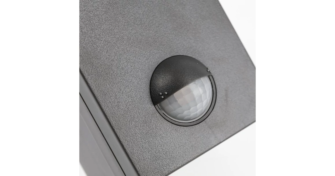 Kép 3/6 - Lámpa Fali lámpa PARIS mozgásérzékelővel ,10W, 900 lm, IP54, AC220-240V, 50/60Hz, fénykibocsátás 140°,hatótávolság 9m,4000K, fekete