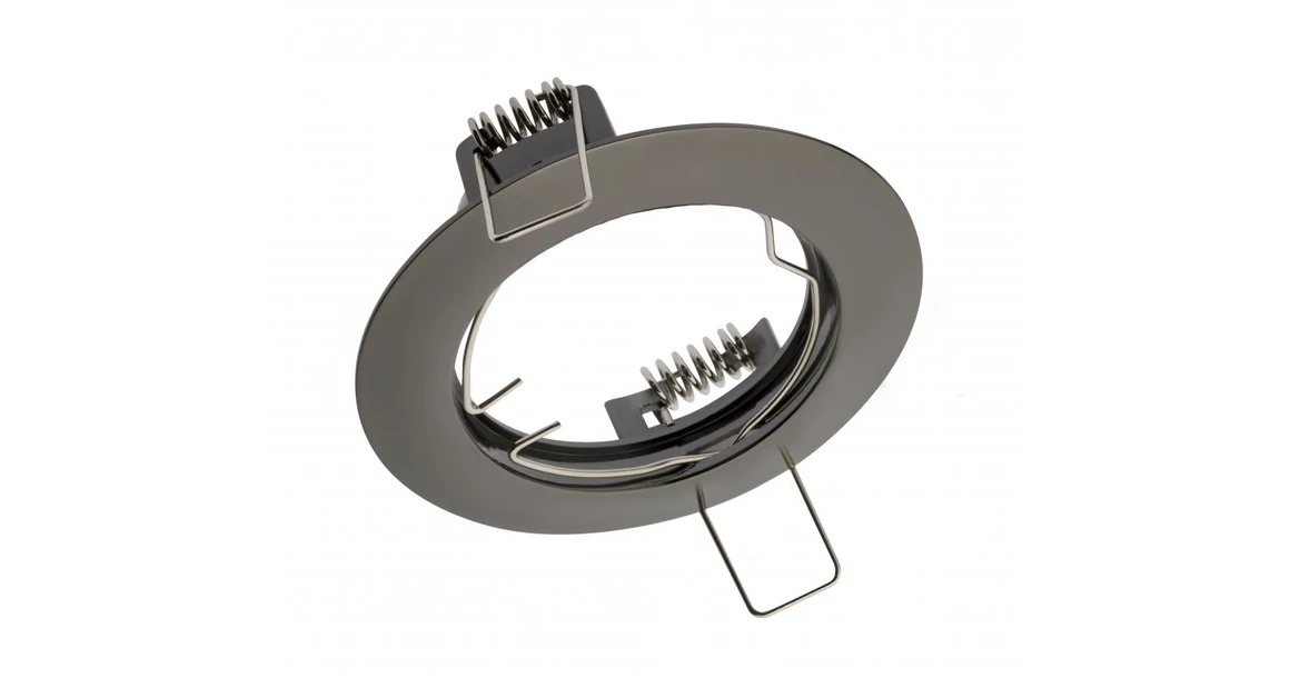 Kép 1/3 - Lámpa Mennyezeti lámpatest PORTO, IP20, fekete króm