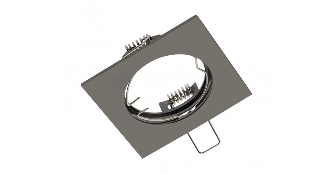 Kép 1/3 - Lámpa Mennyezeti lámpatest PORTO,  IP20, fekete króm, Aluminium