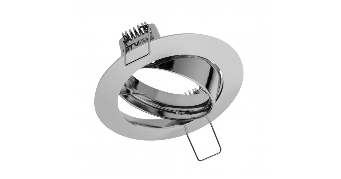 Kép 1/3 - Lámpa Mennyezeti lámpatest PORTO-K, IP20, króm,  Aluminium