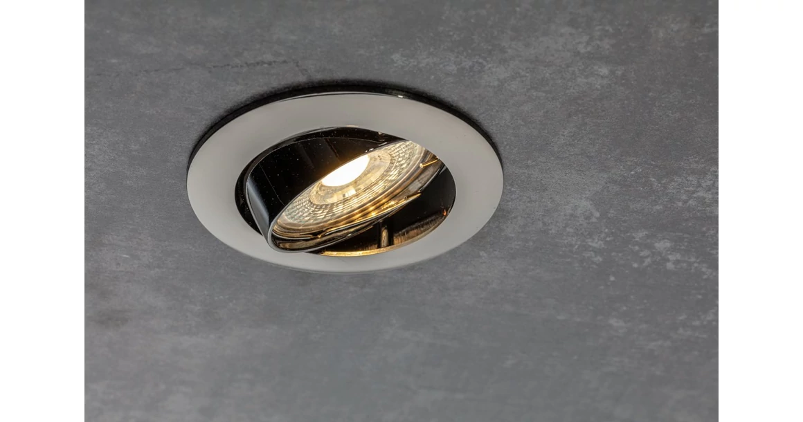 Kép 2/3 - Lámpa Mennyezeti lámpatest PORTO-K, IP20, fekete króm,  Aluminium