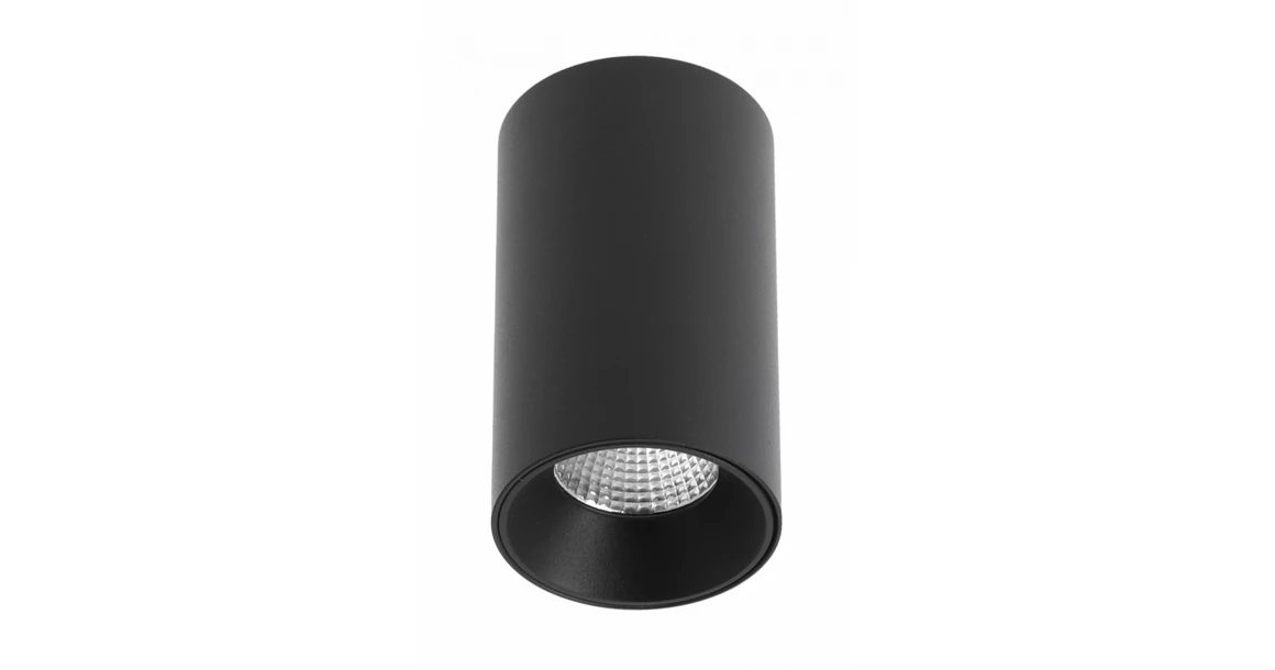 Kép 1/5 - Lámpa Mennyezeti lámpatest PRIME, 10W, 1000lm, AC220-240V, 50/60 Hz, PF>0,5, Ra≥80, IP20, IK06, 36°, 4000K, fekete