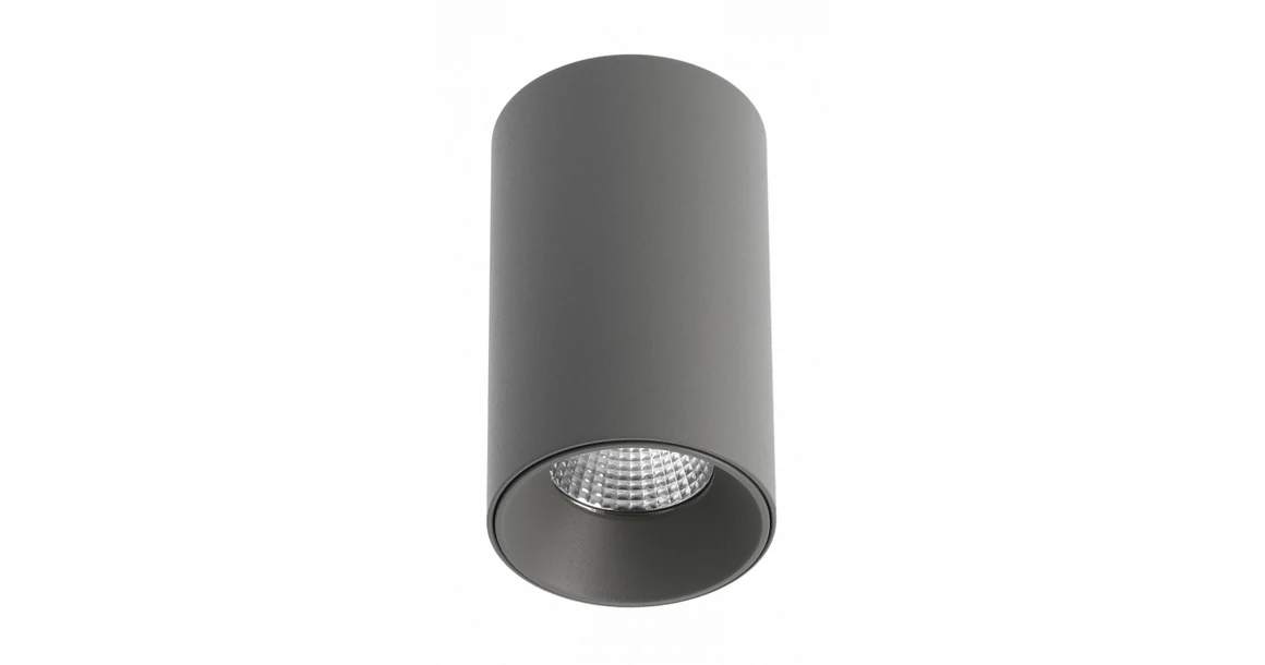 Kép 1/6 - Lámpa Mennyezeti lámpatest PRIME, 10W, 1000lm, AC220-240V, 50/60 Hz, PF>0,5, Ra≥80, IP20, IK06, 36°, 4000K, szürke