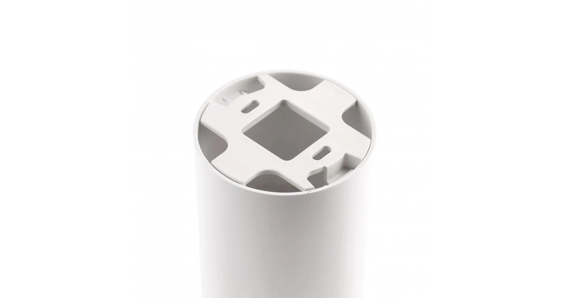 Kép 5/6 - Lámpa Mennyezeti lámpatest RESTO, PC, φ80x125mm, IP20, max 20W, kör, fehér