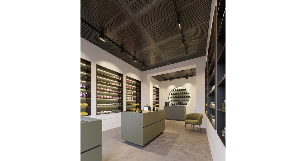 Kép 2/5 - Lámpa Mennyezeti lámpatest SIERRA 18W 1620lm, AC220-240V, 50/60 Hz, PF>0,9, Ra≥80, IP20, IK08,4000K, 48°, fekete