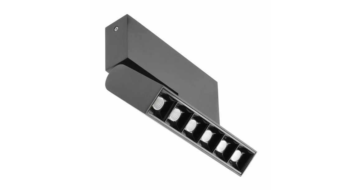 Kép 4/5 - Lámpa Mennyezeti lámpatest SIERRA 18W 1620lm, AC220-240V, 50/60 Hz, PF>0,9, Ra≥80, IP20, IK08,4000K, 48°, fekete