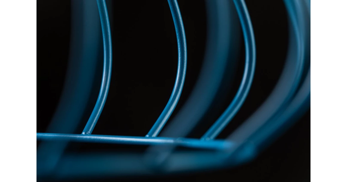 Kép 5/6 - Lámpa Mennyezeti lámpatest TESS,2578,AC220-240V,50/60Hz,1*E27,IP20,átmérő 24cm,egyes,kék