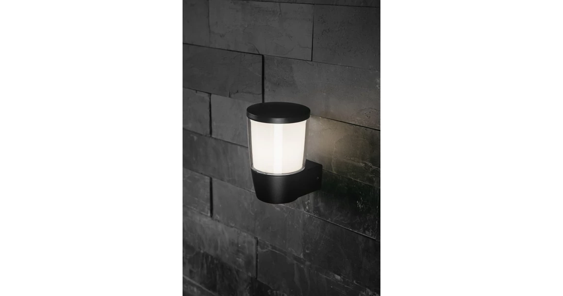 Kép 2/5 - Lámpa Kerti lámpatest TORO-AU, E27, MAX.15W, IP54, AC220-240V, 50-60Hz, falra szerelhető, fekete