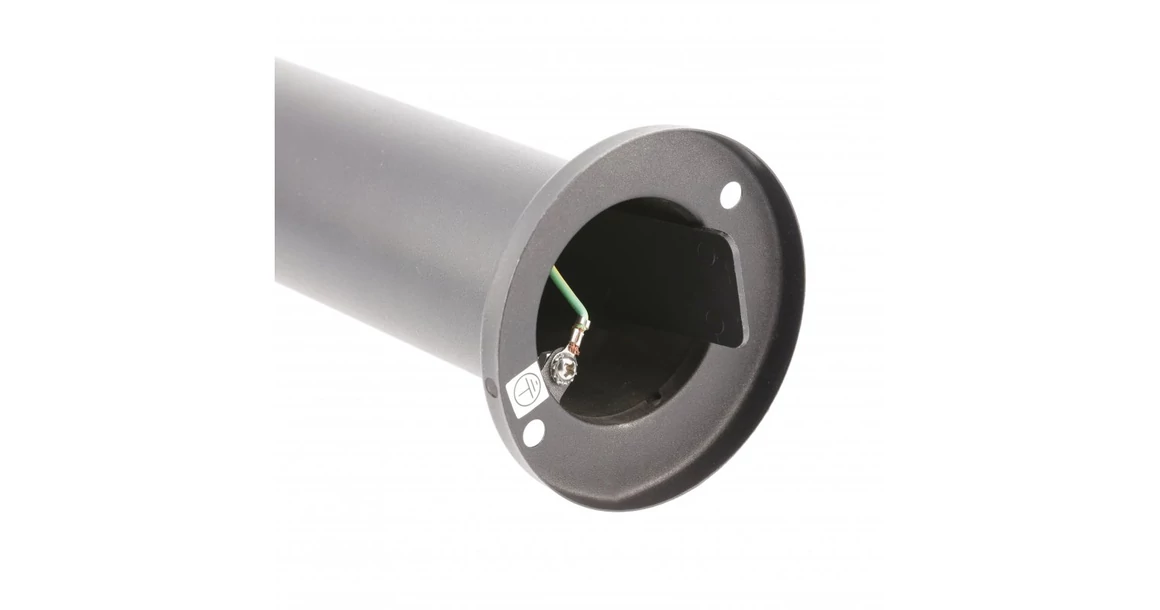 Kép 4/5 - Lámpa Kerti lámpatest TORO-P 50, E27, MAX.15W, IP54, AC220-240V, 50-60Hz, oszlop, fekete