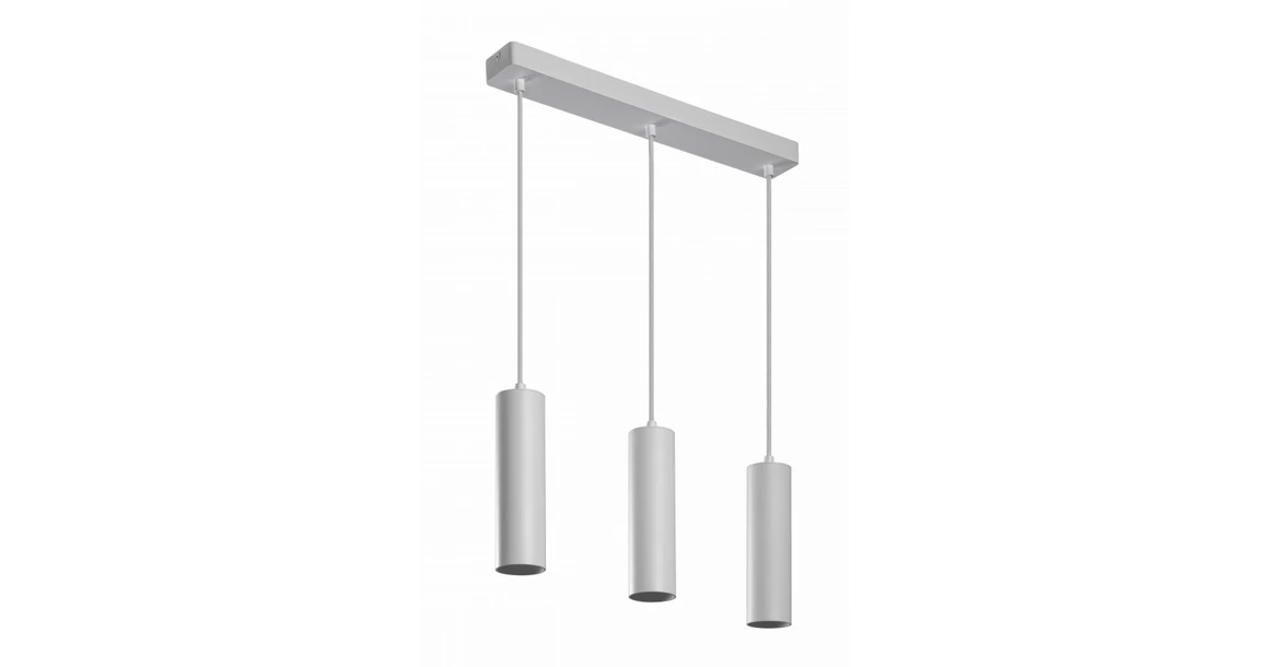 Kép 1/4 - Lámpa Mennyezeti lámpatest TRESOS II, 3xGU10, aluminum, IP20, max. 3x20W, fehér