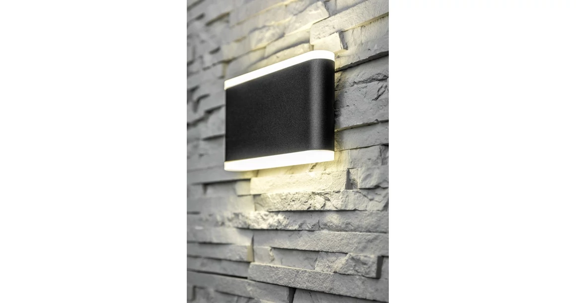 Kép 3/4 - Lámpa Fali lámpa VALLA 8W, 2-irányú, 640lm, AC220-240V, 50/60Hz, IP54, 4000K