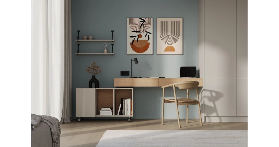 Kép 2/3 - Lámpa Asztali VENETO, IP20, max. 20W, 1xGU10, fekete