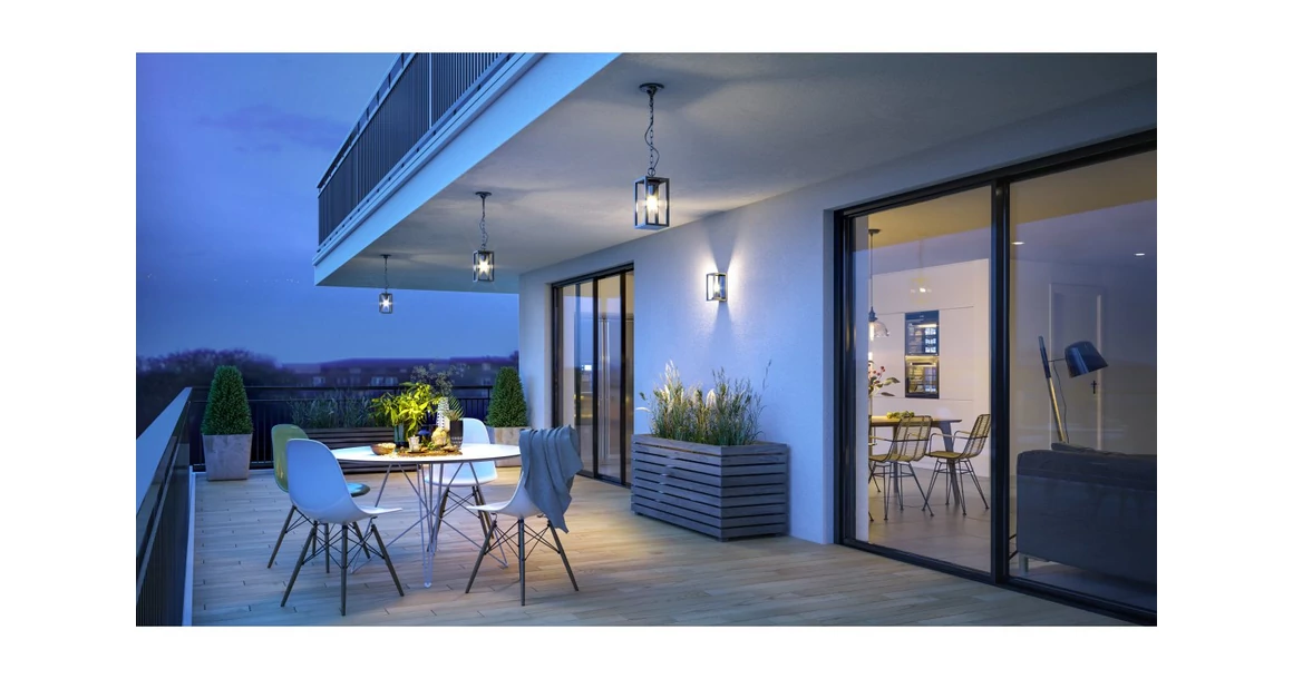 Kép 2/6 - Lámpa Kerti lámpatest VENTANA-H, E27,, MAX. 20W, IP54, AC220-240V, 50-60Hz, fekete