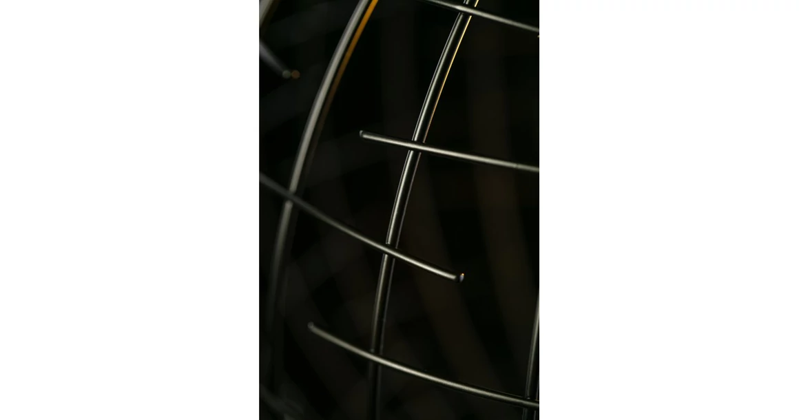 Kép 3/5 - Lámpa Mennyezeti lámpatest VIELA 2,6996,AC220-240V,50/60Hz,1*E27,IP20,átmérő 35cm,egyes,fekete