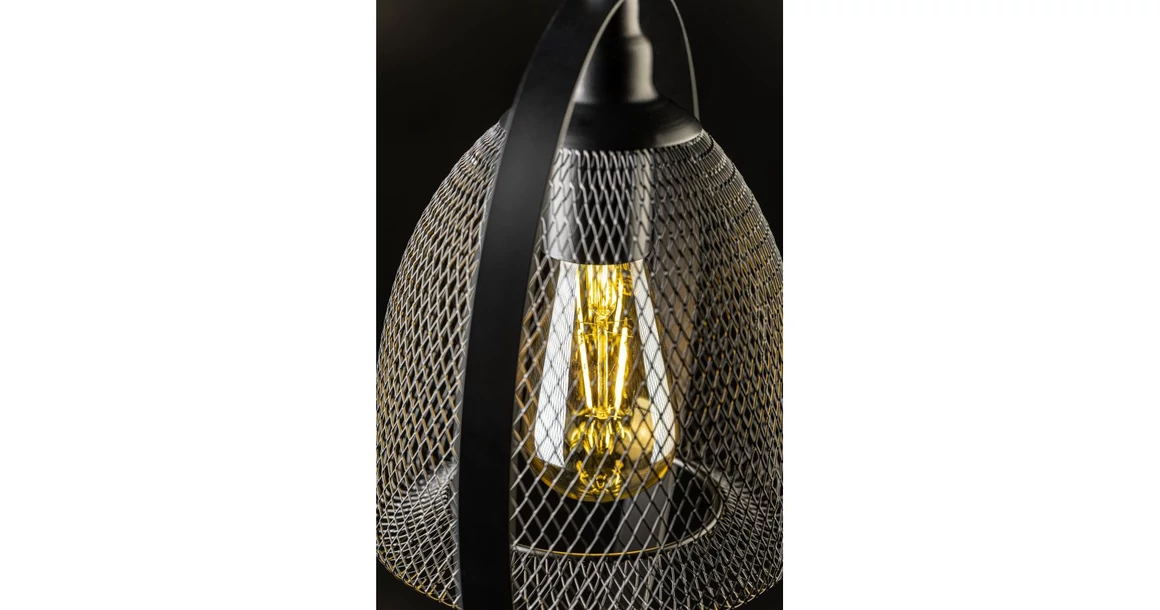 Kép 2/7 - Lámpa Mennyezeti lámpatest XALIS 2,7320,AC220-240V,50/60Hz,1*E27,IP20,átmérő 30CM,egyes, fekete