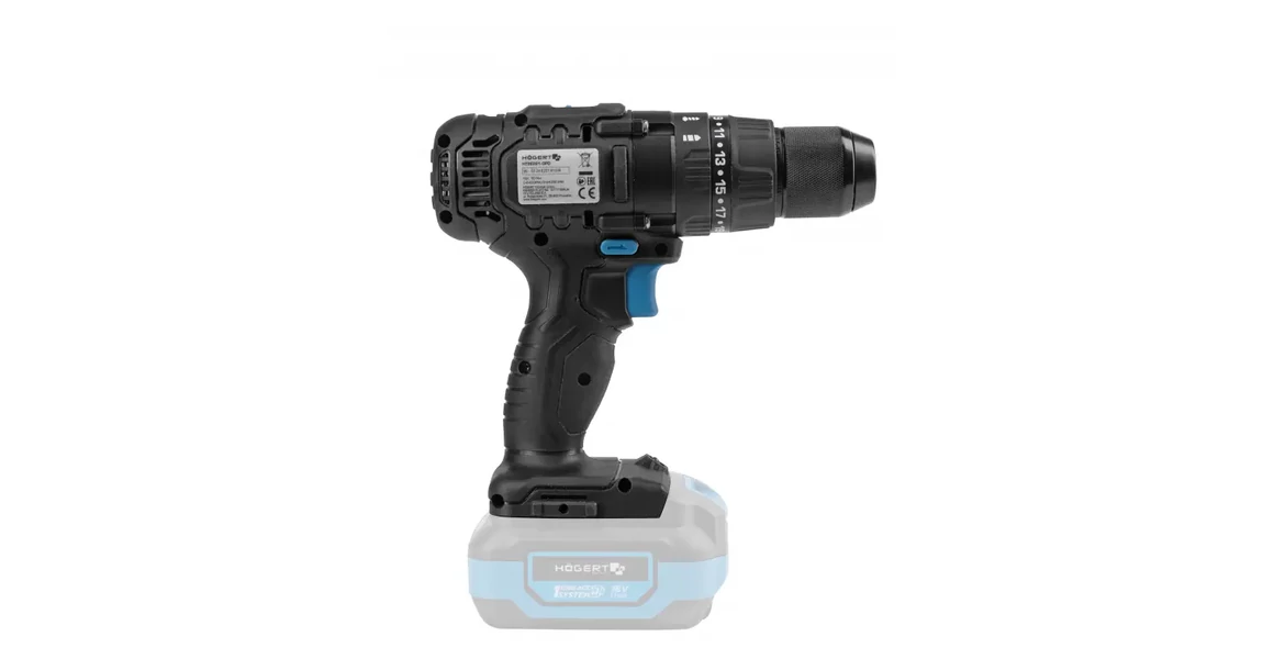 Kép 3/7 - Högert HT2E221-0PD ütvefúró - csavarbehajtó, 18V,  50Nm, dobozban