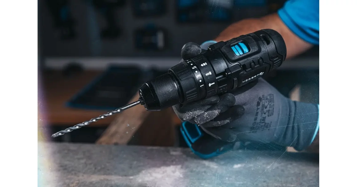 Kép 4/7 - Högert HT2E221-0PD ütvefúró - csavarbehajtó, 18V,  50Nm, dobozban