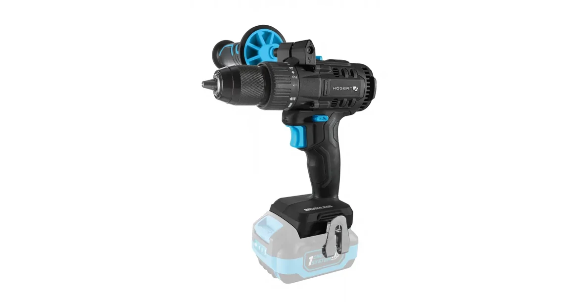 Kép 1/5 - Högert HT2E222-0DD fúró - csavarbehajtó, 18V, 50Nm, dobozban