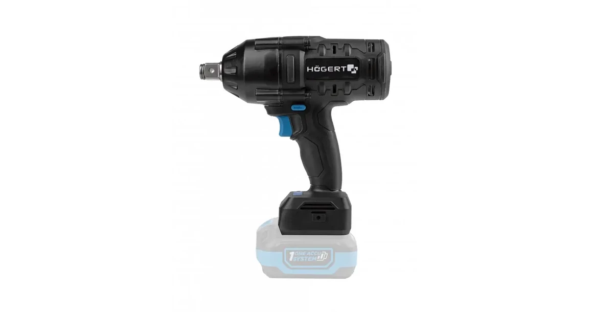 Kép 4/5 - Högert HT2E227-0IW ütvecsavarozó, 18V, 1000Nm, dobozban