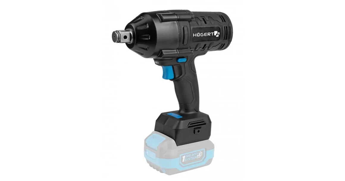 Kép 1/5 - Högert HT2E227-0IW ütvecsavarozó, 18V, 1000Nm, dobozban