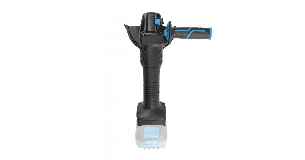 Kép 5/5 - Högert HT2E232-0AG sarokcsiszoló, biztonsági lapátkapcsolóval 18V, 125mm, dobozban