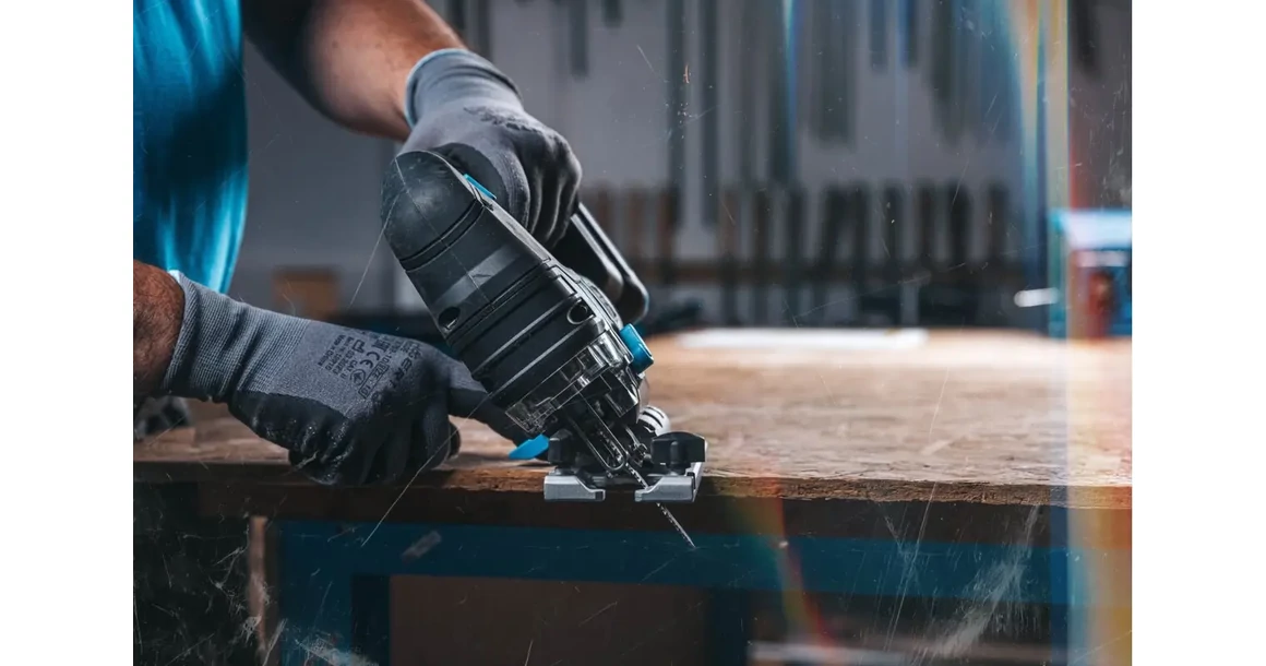 Kép 2/13 - Högert HT2E233-0JS dekopír fűrész, 18V, dobozban