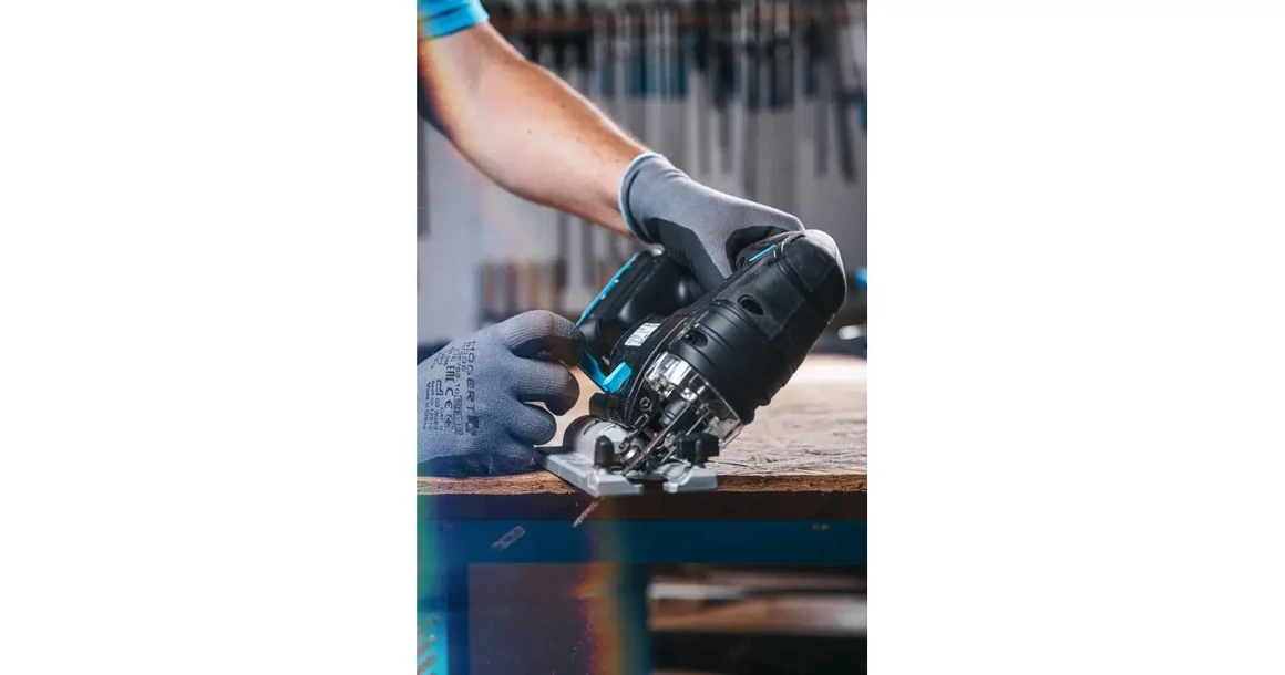 Kép 4/13 - Högert HT2E233-0JS dekopír fűrész, 18V, dobozban