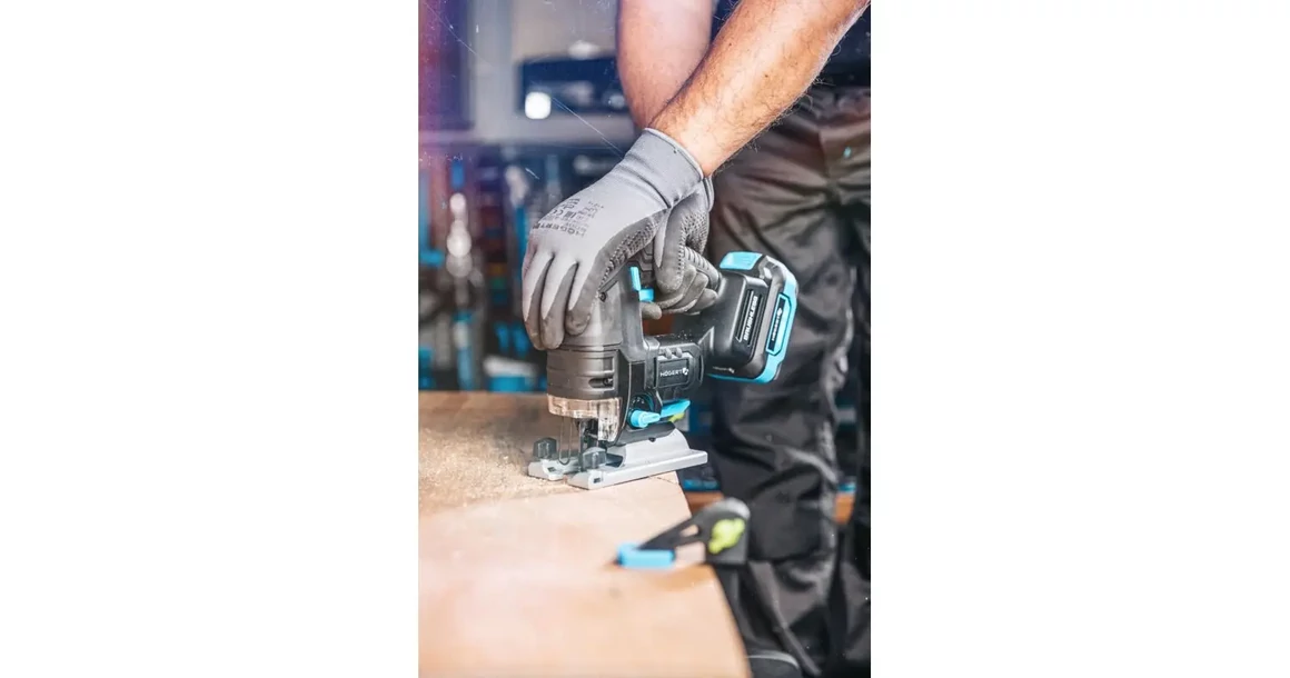 Kép 6/13 - Högert HT2E233-0JS dekopír fűrész, 18V, dobozban