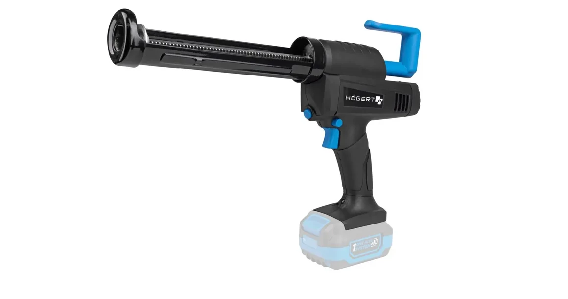 Kép 4/7 - Högert HT2E236-0CG szilikon kinyomó, 18V, 300ml hez, dobozban