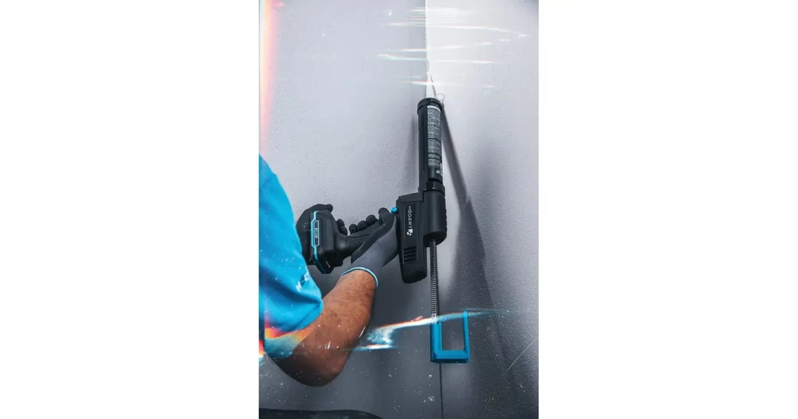 Kép 7/7 - Högert HT2E236-0CG szilikon kinyomó, 18V, 300ml hez, dobozban