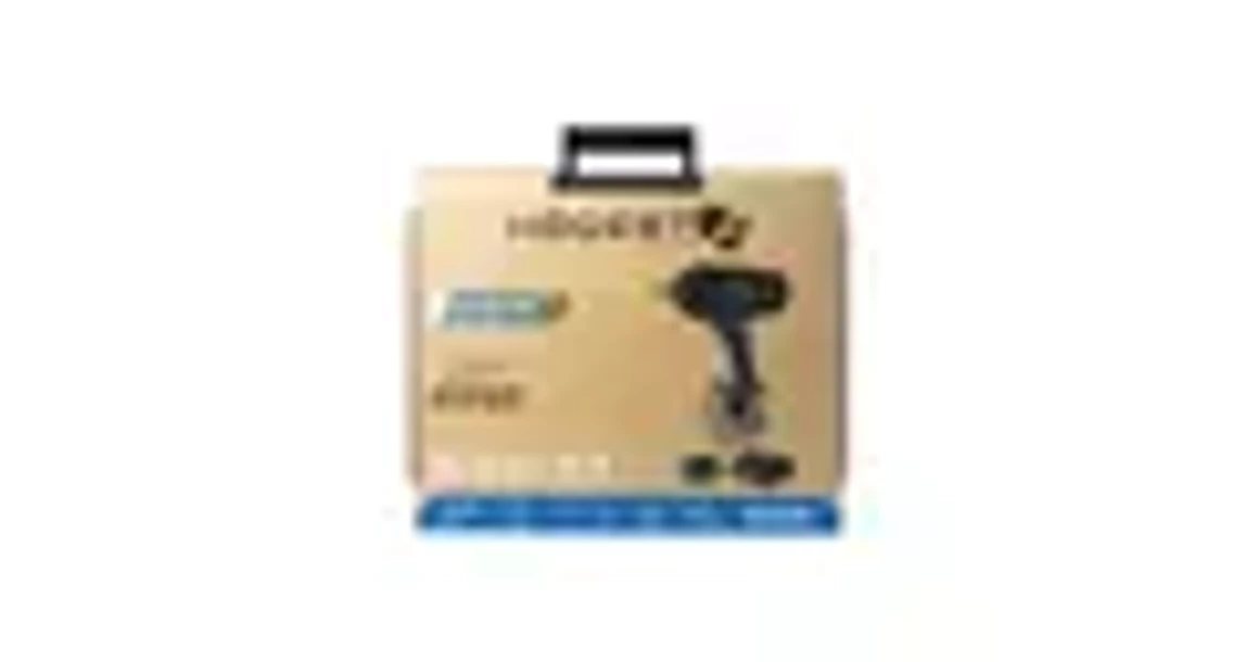 Kép 6/7 - Högert HT2E254-B16IW ütvecsavarozó szett, 18V, 600Nm, 6 Ah akkuval, töltővel, kofferben