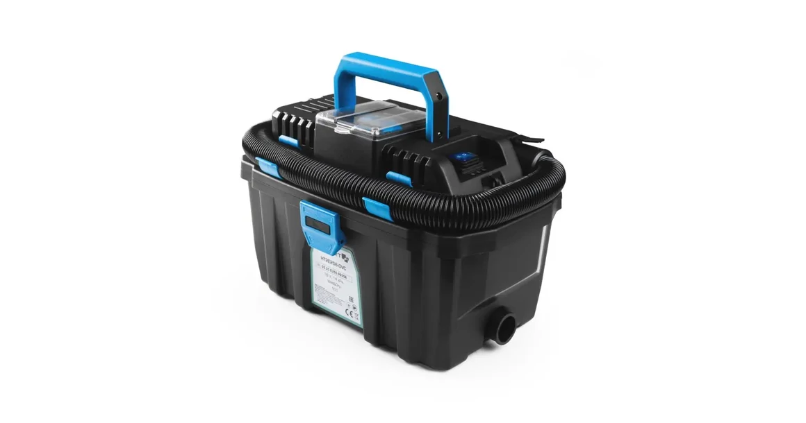 Kép 9/20 - Högert HT2E256-0VC száraz és nedves porszívó 18V, 10l, dobozban