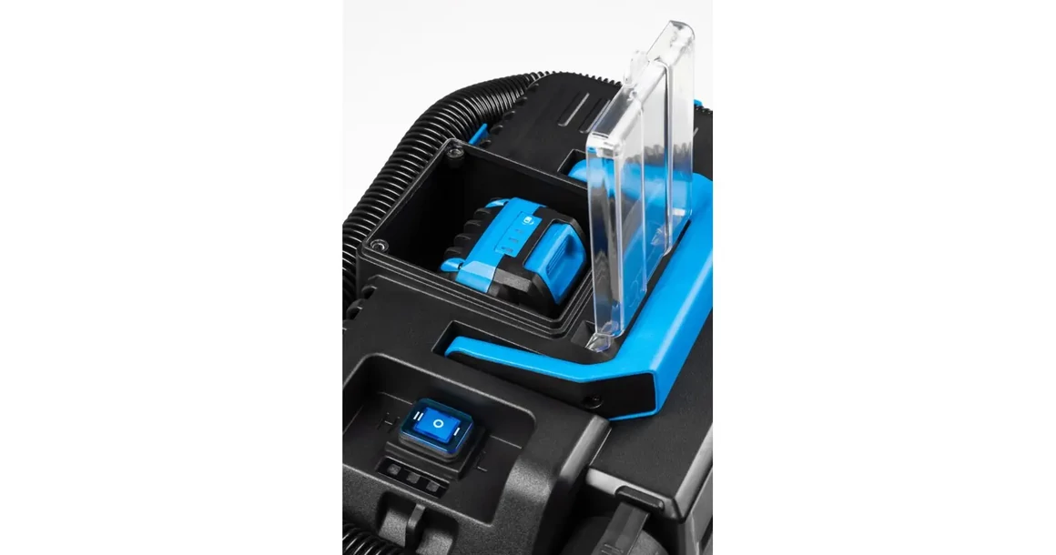 Kép 19/20 - Högert HT2E256-0VC száraz és nedves porszívó 18V, 10l, dobozban