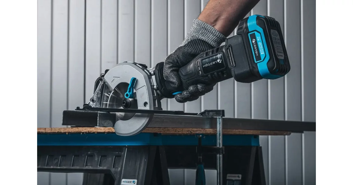 Kép 6/22 - Högert HT2E261-0RMS fémfűrész, 120mm, 18V, dobozban