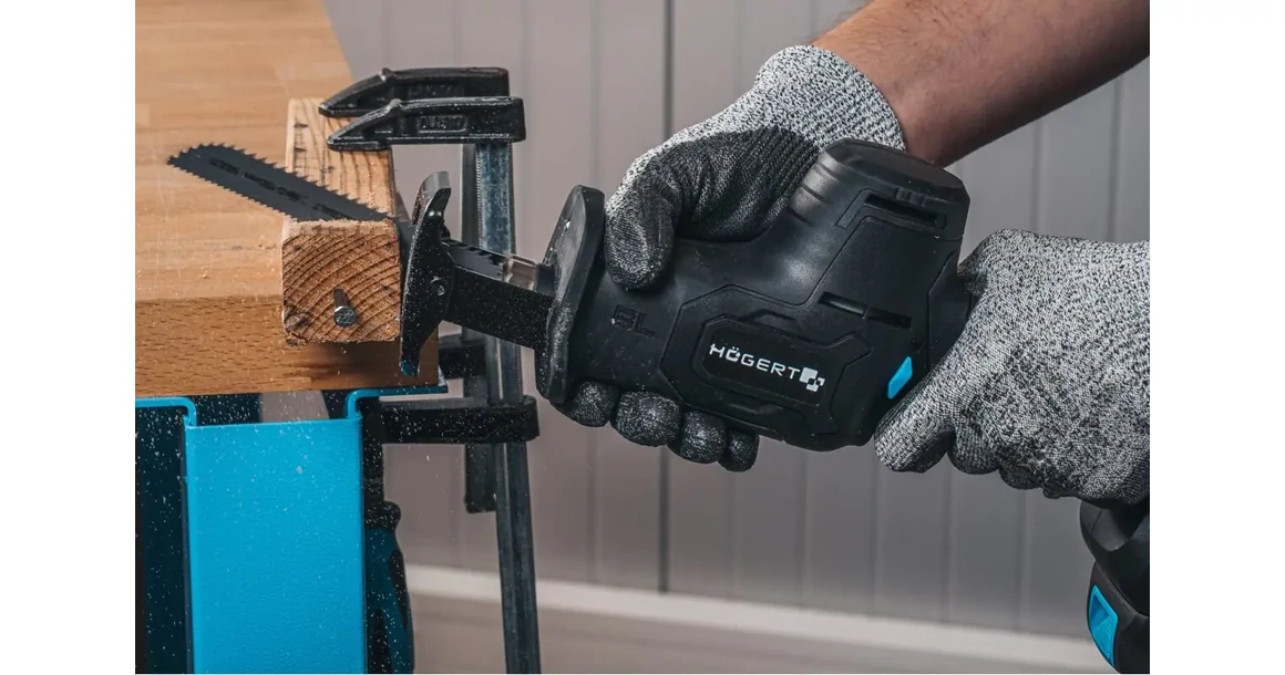 Kép 5/10 - Högert HT2E262-0MRS mini orrfűrész, 18V, dobozban