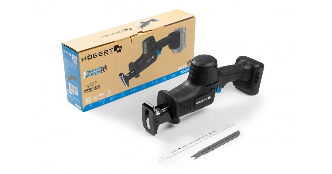 Kép 9/10 - Högert HT2E262-0MRS mini orrfűrész, 18V, dobozban