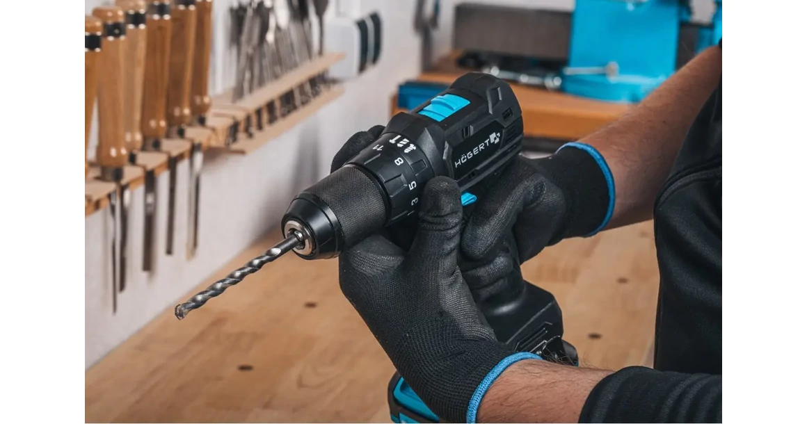 Kép 3/10 - Högert HT2E264-0PD ütvefúró - csavarbehajtó, 18V,  45Nm, dobozban