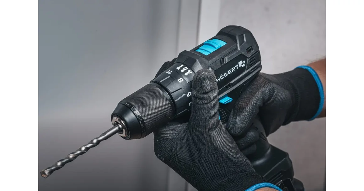 Kép 4/10 - Högert HT2E264-0PD ütvefúró - csavarbehajtó, 18V,  45Nm, dobozban