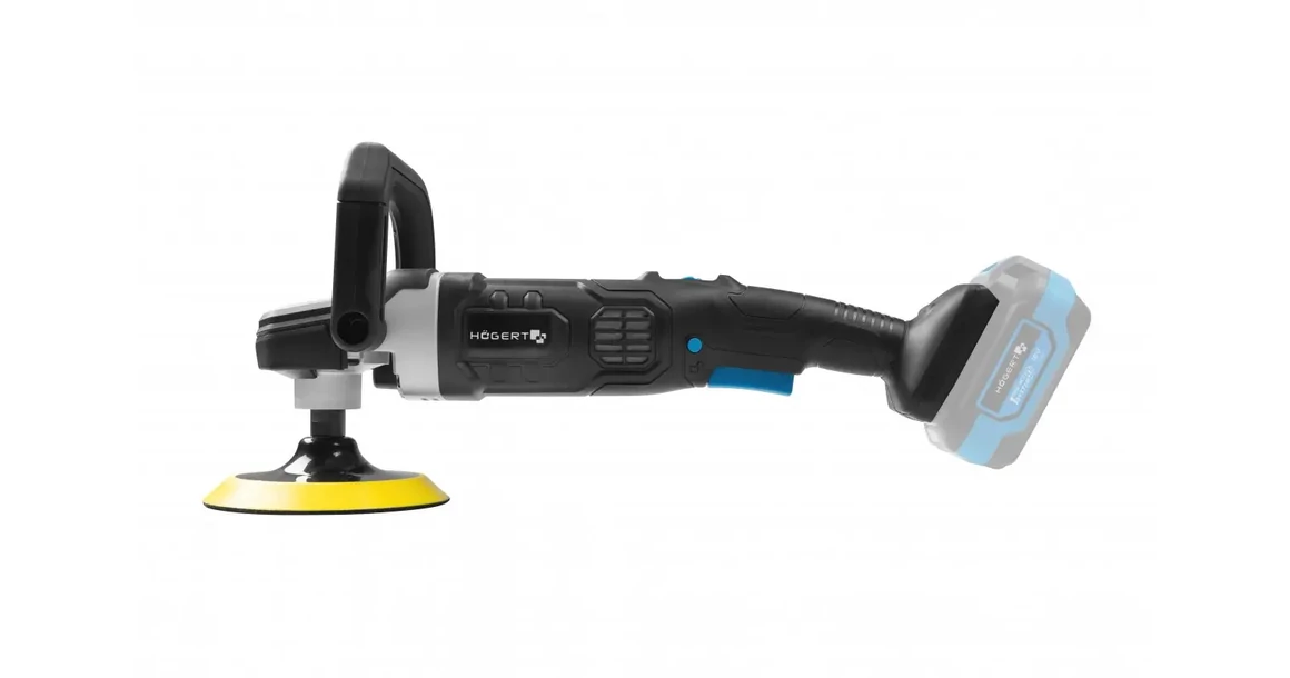 Kép 6/15 - Högert HT2E267-0P polírozó gép, 18V, dobozban
