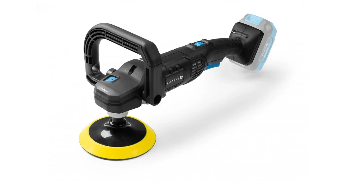 Kép 15/15 - Högert HT2E267-0P polírozó gép, 18V, dobozban