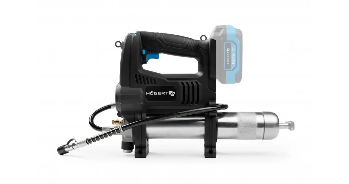 Kép 8/19 - Högert HT2E270-0GG zsírzófisztoly 18V, 410ml, dobozban