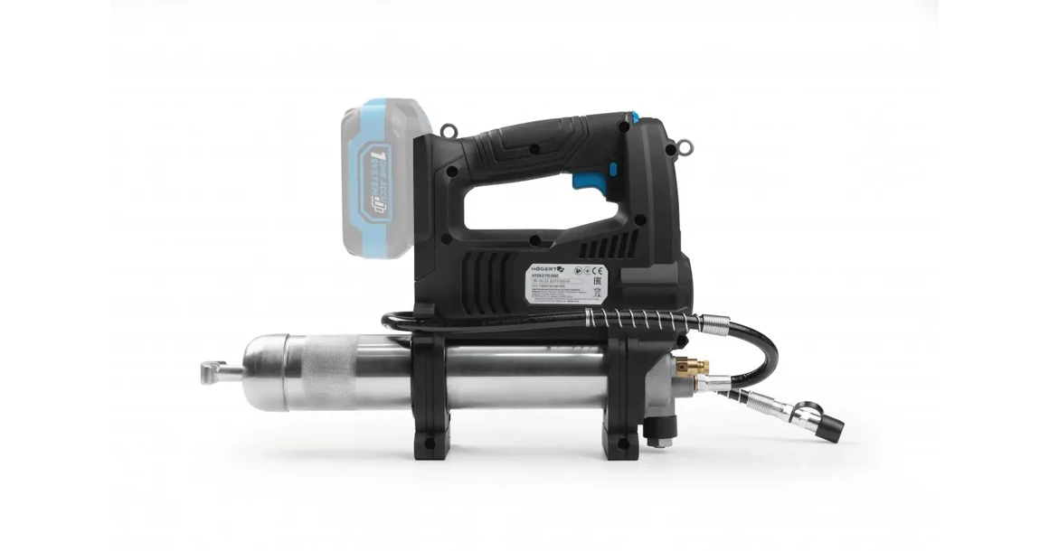 Kép 9/19 - Högert HT2E270-0GG zsírzófisztoly 18V, 410ml, dobozban