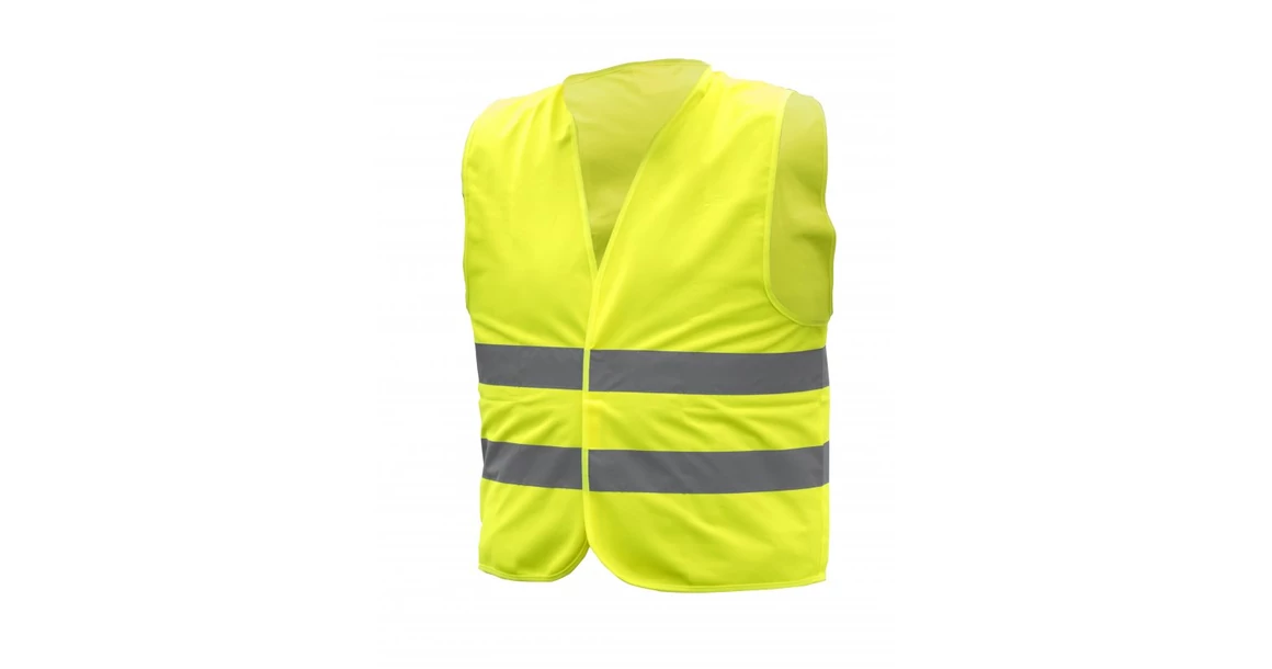 Kép 1/4 - Munkaruha Högert ORLA Láthatósági mellény, sárga, L