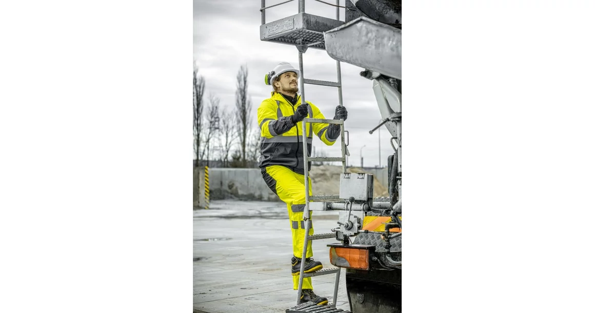 Kép 7/7 - Munkaruha Högert NIMS Láthatósági bomberdzseki, sárga 3XL