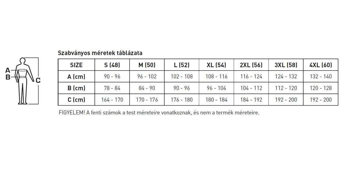Kép 3/6 - Munkaruha Högert LEVIN Hibrid kardigán, fekete, S