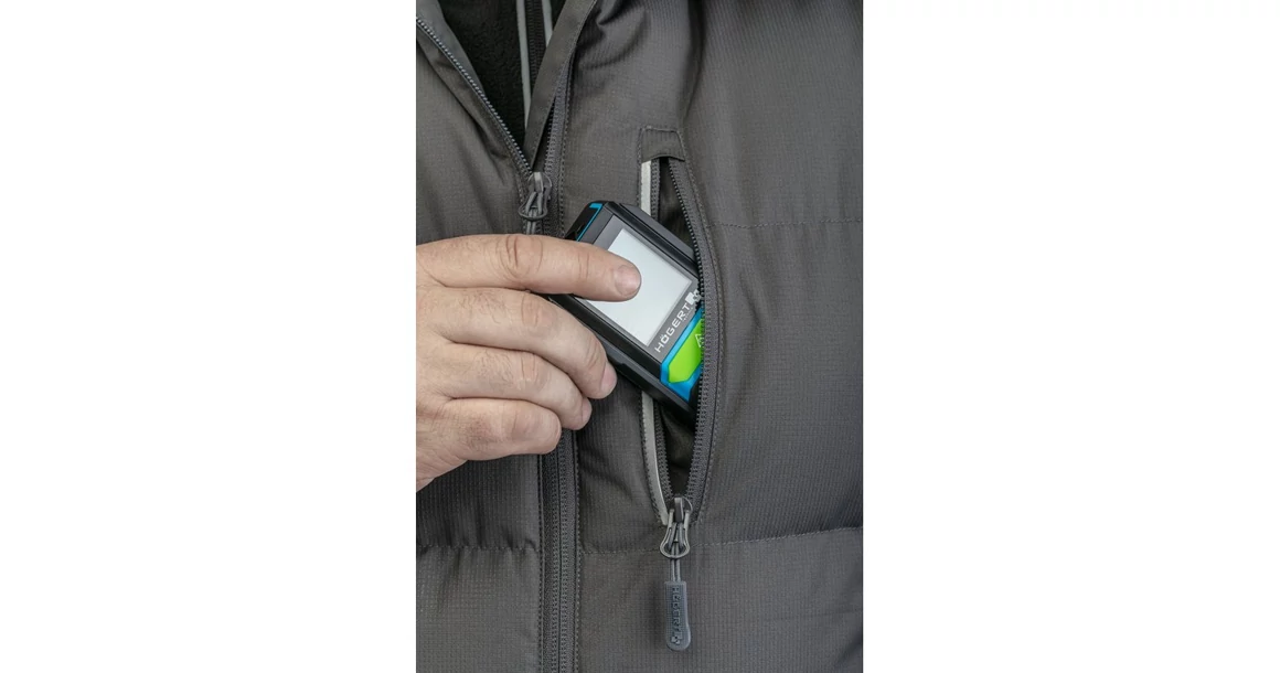 Kép 4/9 - Munkaruha Högert WIED Bélelt mellény, szürke, S