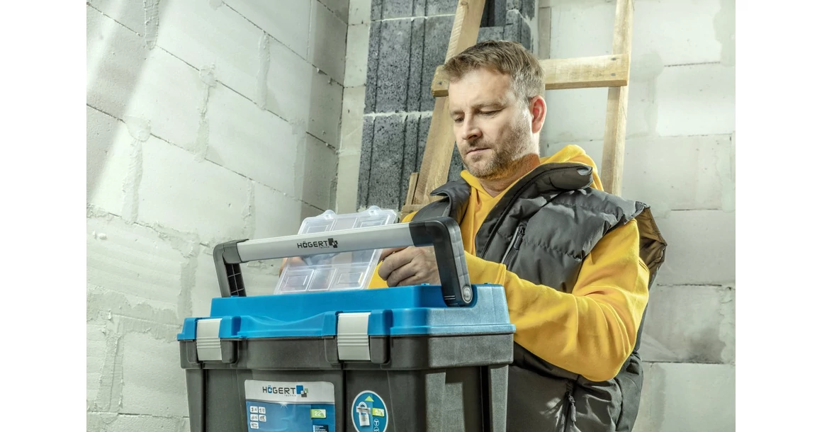 Kép 8/9 - Munkaruha Högert WIED Bélelt mellény, szürke, S