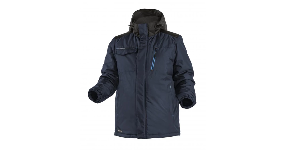 Kép 1/7 - Munkaruha Högert REN Bélelt kabát, sötétkék, S