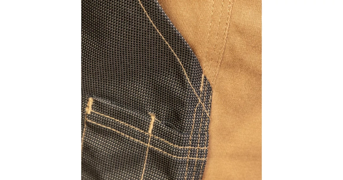 Kép 12/12 - Munkaruha Högert EDGAR II Kantáros munkavédelmi nadrág, bézs, S